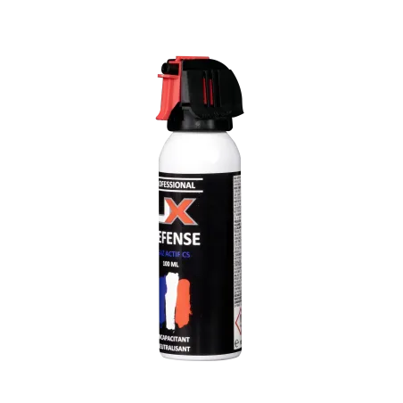 Bombe de défense UX Accusol - 100 ml - Gaz CS 