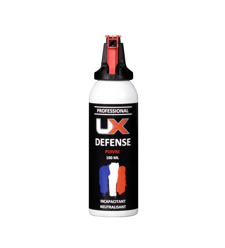 Bombe de défense UX Accusol - 100 ml - Gel Poivre 