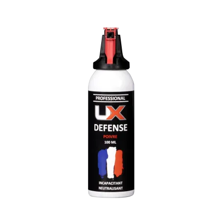 Bombe de défense UX Accusol - 100 ml - Gel Poivre 