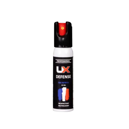 Bombe de défense UX - 25 ml - Gaz CS 