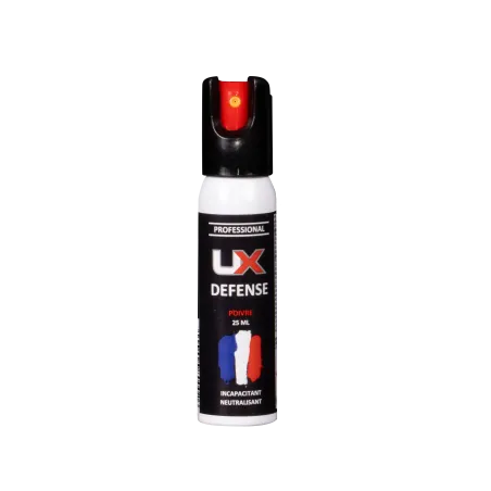 Bombe de défense UX - 25 ml - Gel Poivre 