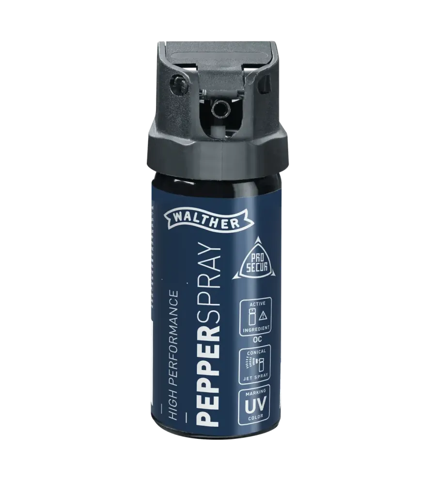 Bombe de défense Walther ProSecur - 53 ml - Gaz Poivre 