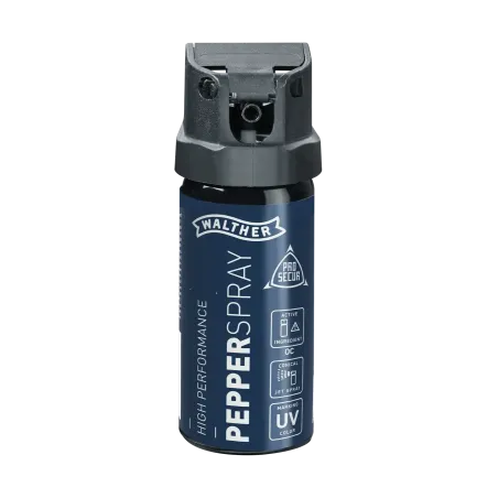 Bombe de défense Walther ProSecur - 53 ml - Gaz Poivre 