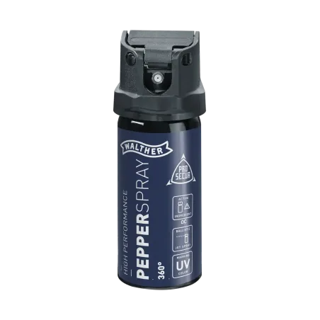 Bombe de défense Walther ProSecur - 40 ml - Gaz Poivre 