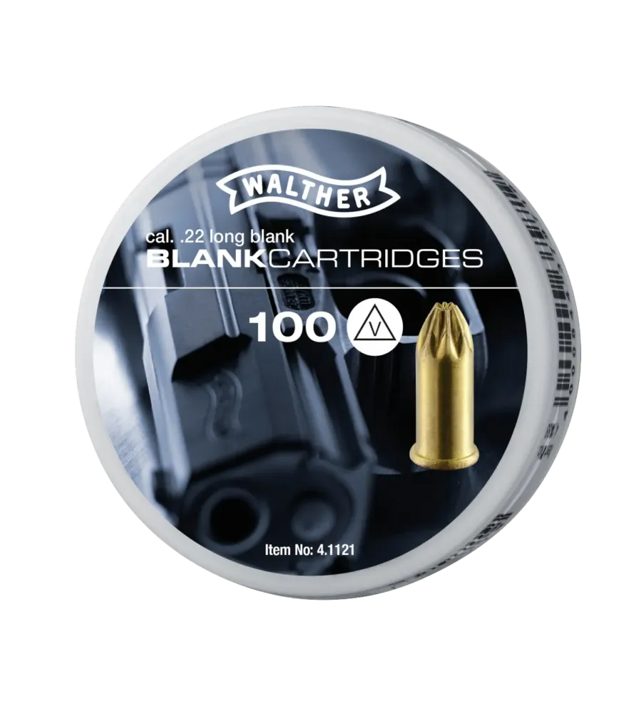 Balle à blanc Walther - Cal. 22 x100 