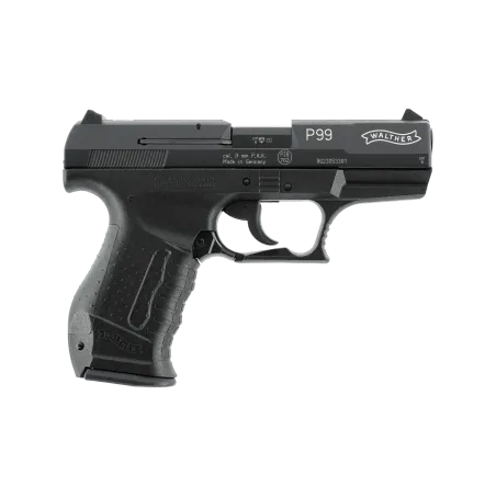 Pistolet à blanc Walther P99 Noir - Cal. 9 mm PAK 