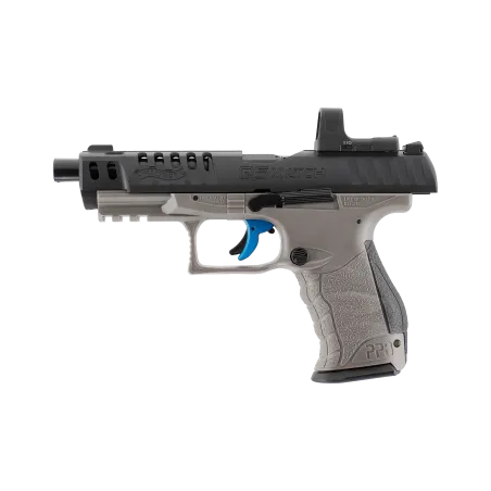 Pistolet à plombs Walther Q5 Match Combo CO2 avec viseur RDS8 - Cal. 4,5 mm 
