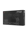 Pistolet à plombs Walther Q5 Match Combo CO2 avec viseur RDS8 - Cal. 4,5 mm 