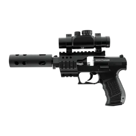 Pistolet à plombs Walther NightHawk CO2 - Cal. 4,5 mm 