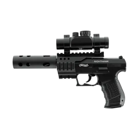 Pistolet à plombs Walther NightHawk CO2 - Cal. 4,5 mm 