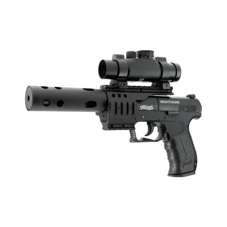 Pistolet à plombs Walther NightHawk CO2 - Cal. 4,5 mm 