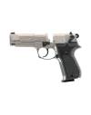 Pistolet à plombs Walther CP88 3,5p CO2 - Cal. 4,5 mm - Nickelé 