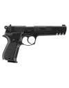 Pistolet à plombs Walther CP88 Competition CO2 - Cal. 4,5 mm - Noir 