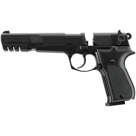 Pistolet à plombs Walther CP88 Competition CO2 - Cal. 4,5 mm - Noir 