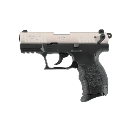 Pistolet à blanc Walther P22Q - Nickelé - Cal. 9 mm PAK 