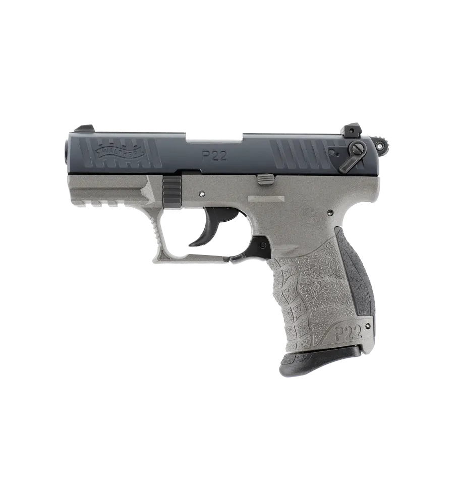 Pistolet à blanc Walther P22Q - Gris - Cal. 9 mm PAK 
