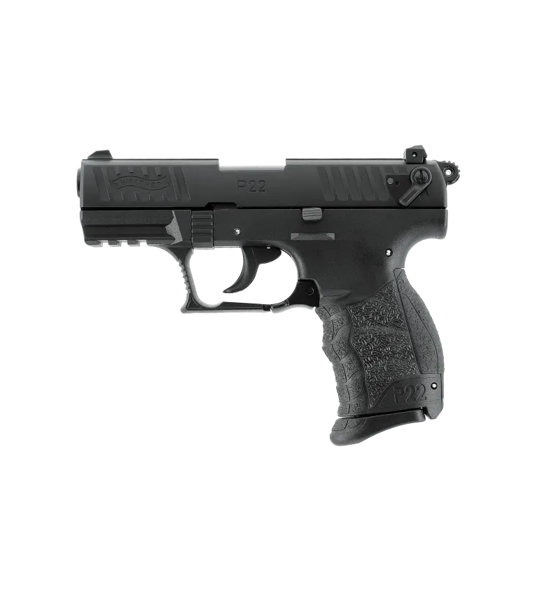Pistolet à blanc Walther P22Q - Noir - Cal. 9 mm PAK 