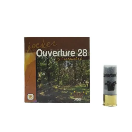 Cartouches Jocker Ouverture 28 BG - Cal. 16 