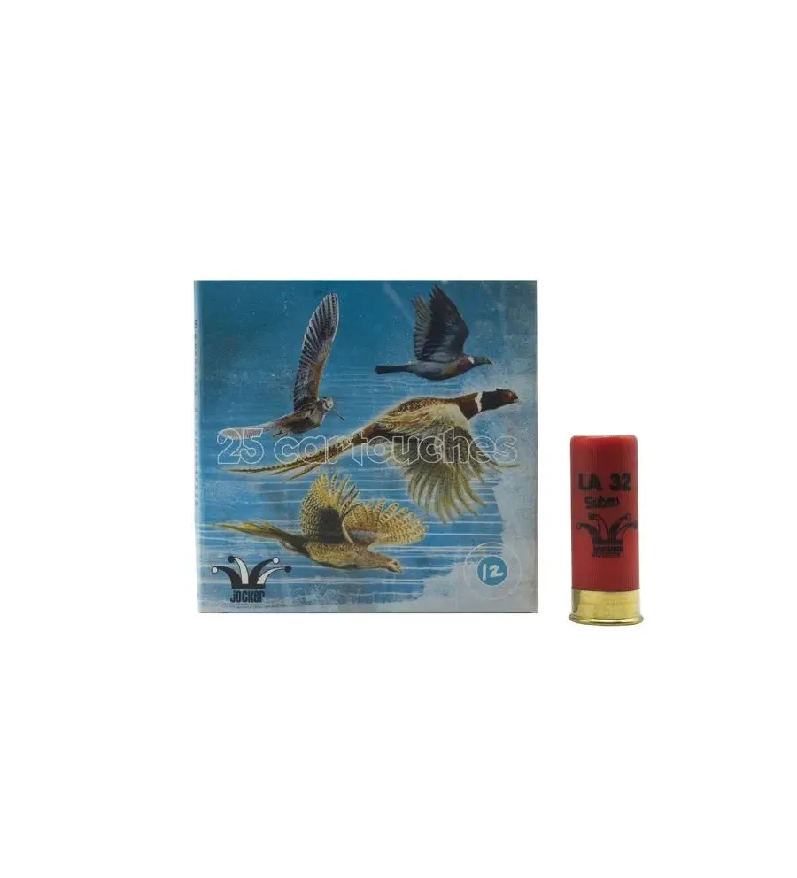 Cartouches Jocker Subso 32 BJ - Cal. 12/70 