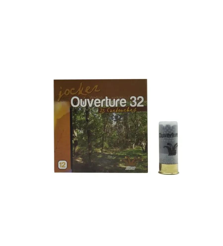 Cartouches Jocker Ouverture 32 BG - Cal. 12/67 