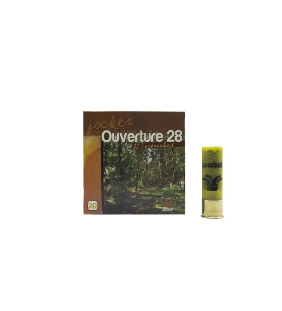 Cartouches Jocker Ouverture 28 - Cal. 20/70 