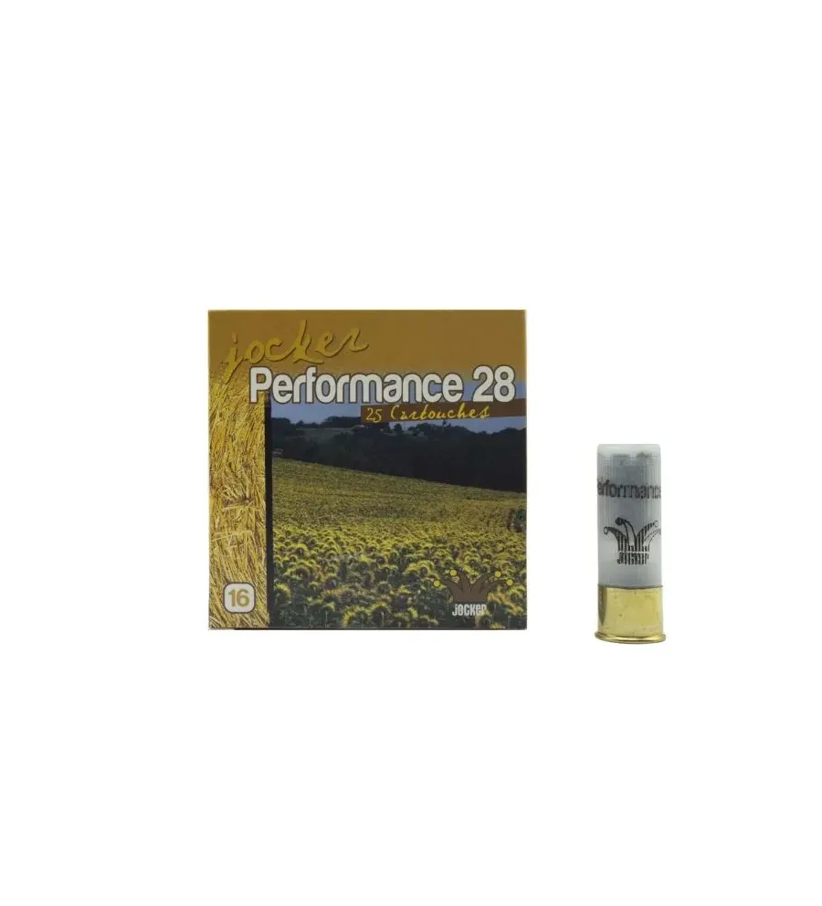 Cartouches Jocker Performance 28 - Cal. 16 