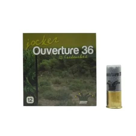 Cartouches Jocker Ouverture 36 - Cal. 12/70 