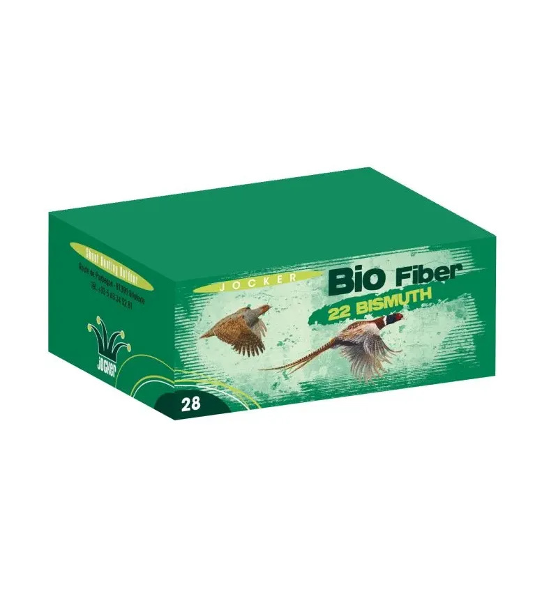 Cartouches Jocker Bio Fiber 22 Bismuth - Cal. 28 