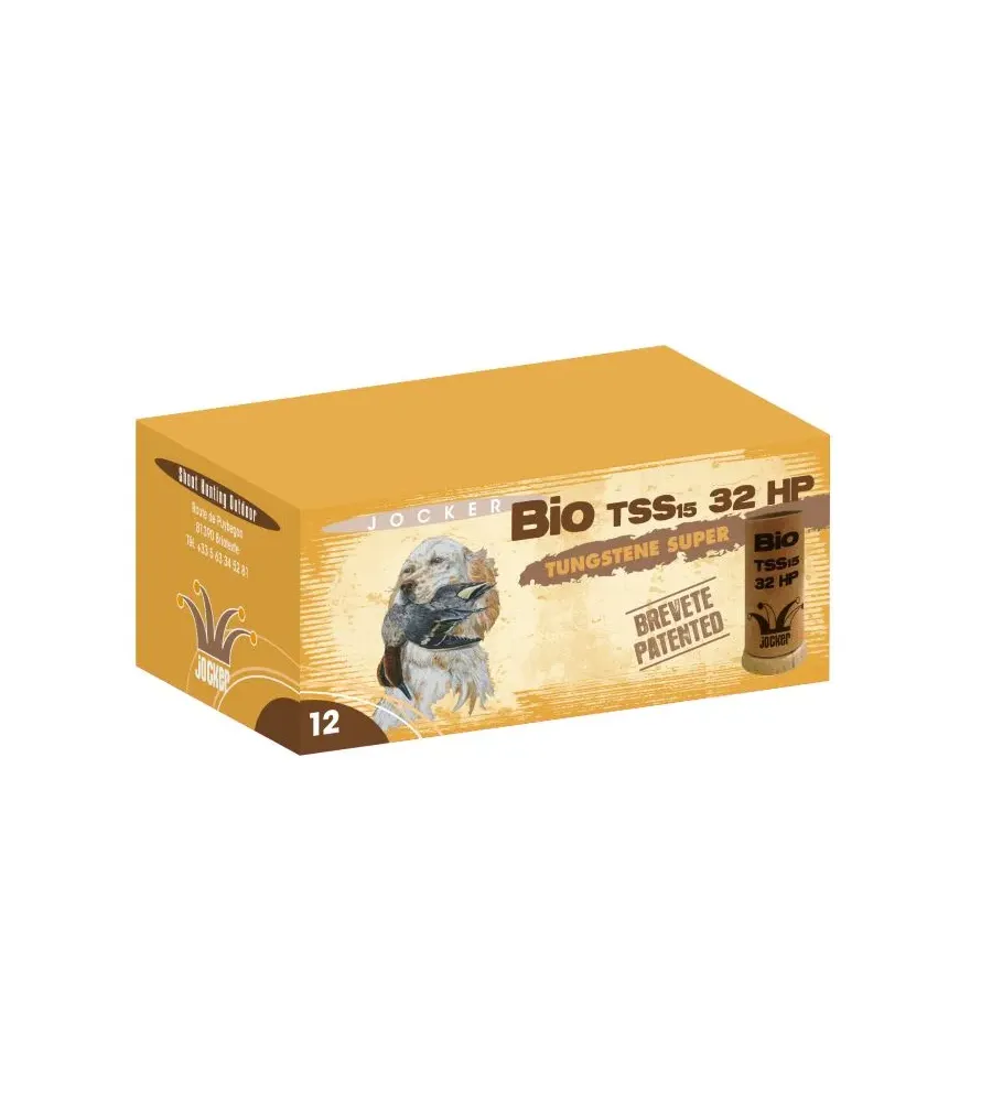 Cartouches Jocker Bio TSS 32 HP - Cal. 12/70 