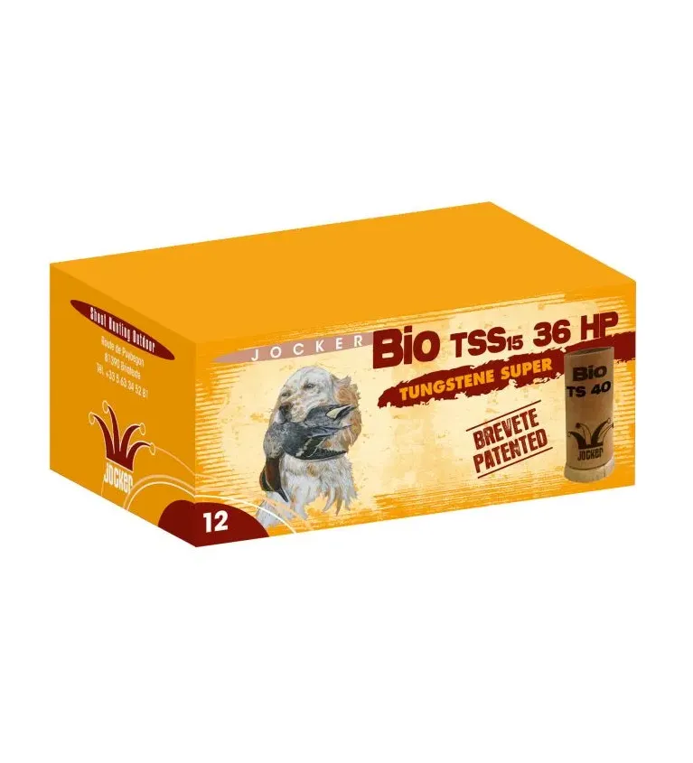 Cartouches Jocker Bio TSS 36 HP - Cal. 12/76 