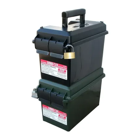 Caisse à munitions XL MTM - verte 