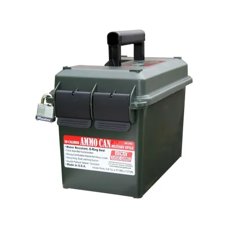 Caisse à munitions XL MTM - orange 