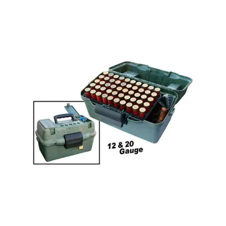 Mallette à cartouches MTM avec plateaux 