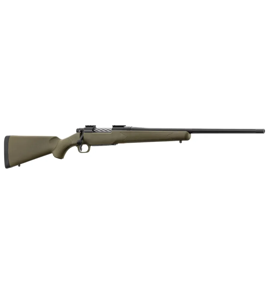 Carabine de chasse Mossberg Patriot Synthétique OD Green filetée 