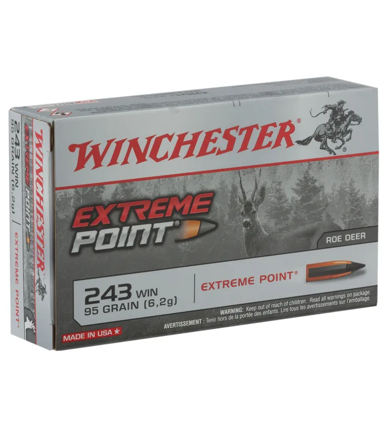 Balles de chasse Winchester Extreme Point 95 gr