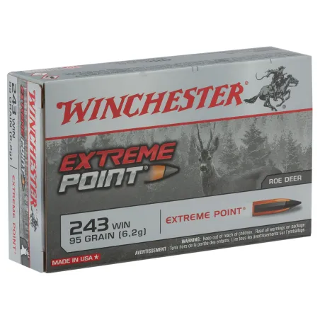 Balles de chasse Winchester Extreme Point 95 gr