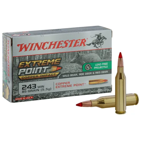 Balles de chasse Winchester Extreme Point Copper 85 gr 