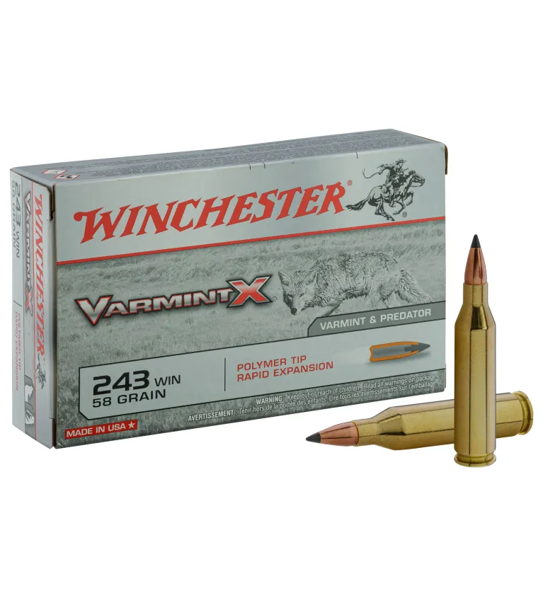 Balles de chasse Winchester Varmint-X 95 gr 