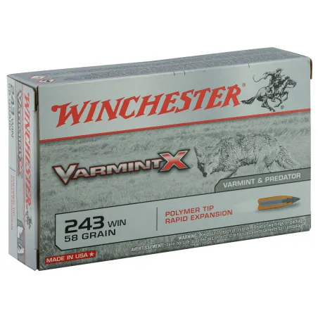 Balles de chasse Winchester Varmint-X 95 gr 