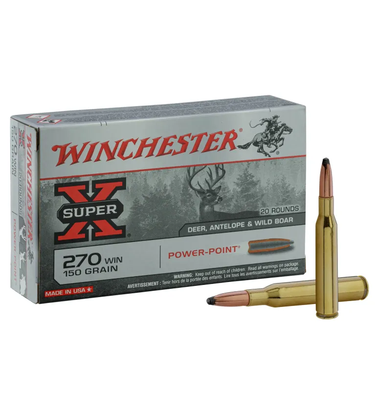 Balles de chasse Winchester Power Point 150 gr 
