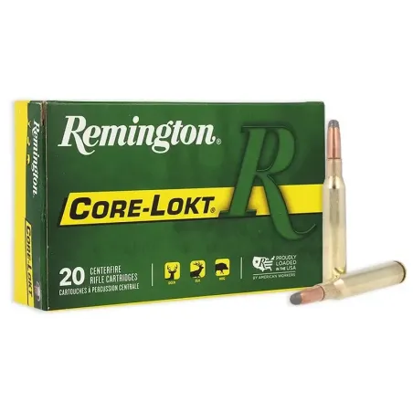 Balles de chasse Remington Core-Lokt 165 gr 