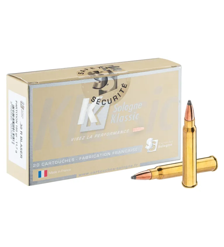 Balles de chasse Sologne Nosler Partition 180 gr 