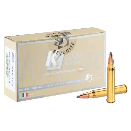 Balles de chasse Sologne Nosler Partition 180 gr 