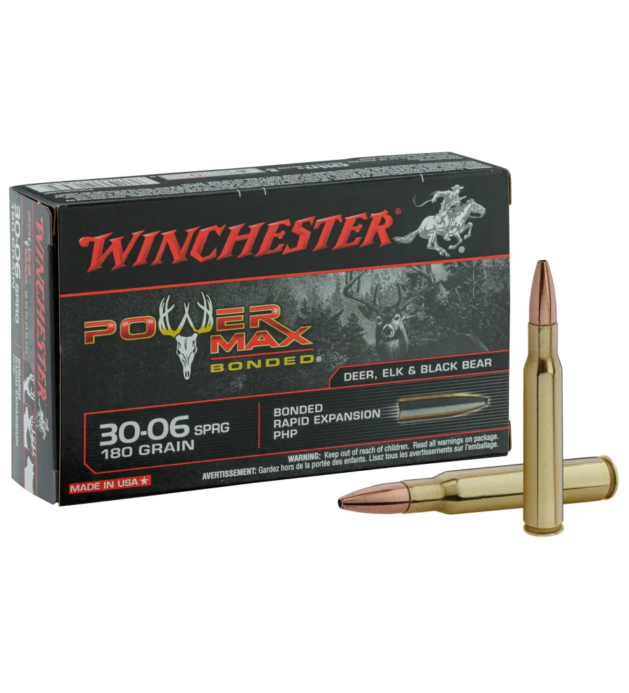 Balles de chasse Winchester Power Max Bonded 150 gr 