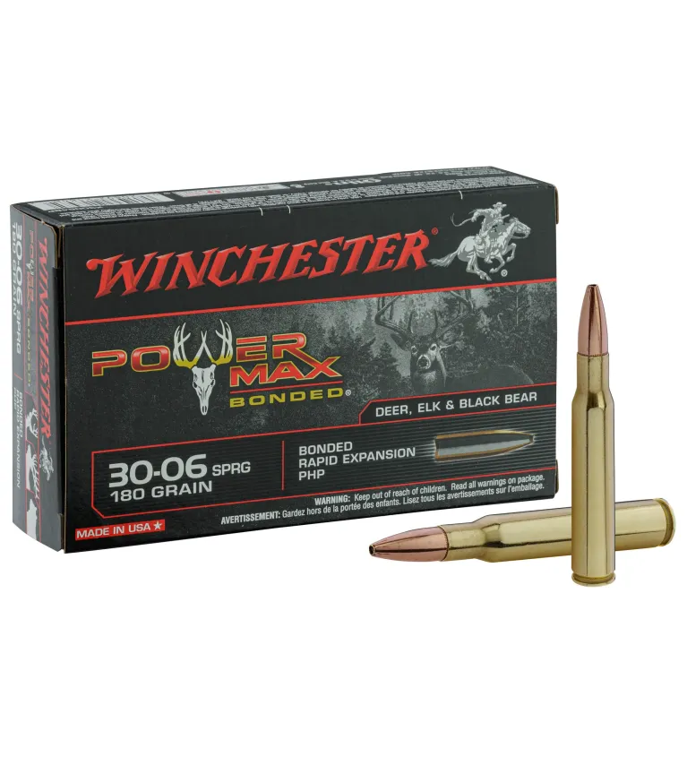 Balles de chasse Winchester Power Max Bonded 180 gr 