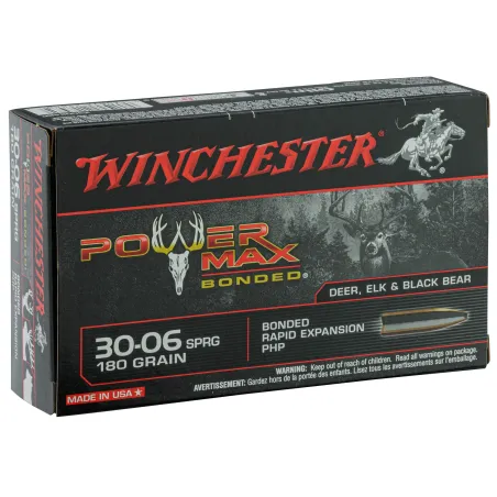 Balles de chasse Winchester Power Max Bonded 180 gr 