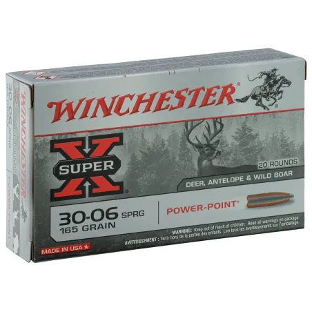Balles de chasse Winchester Super-X Power Point 150 gr 