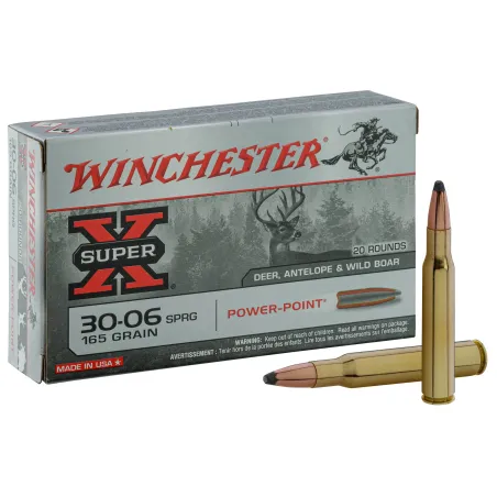 Balles de chasse Winchester Super-X Power Point 165 gr 