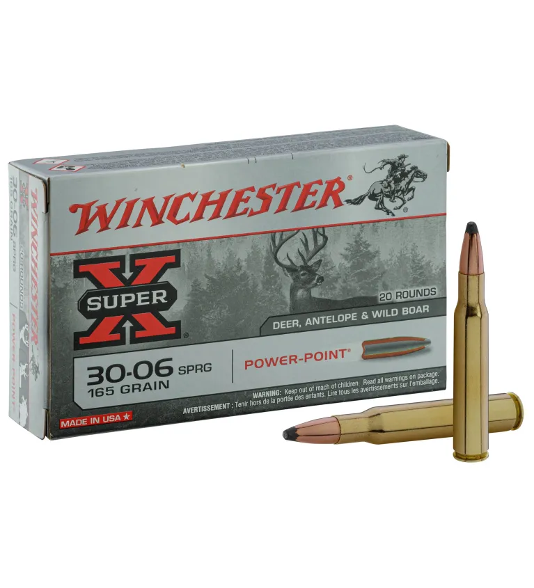 Balles de chasse Winchester Super-X Power Point 180 gr 