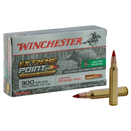 Balles de chasse Winchester Extreme Point Copper 150 gr 